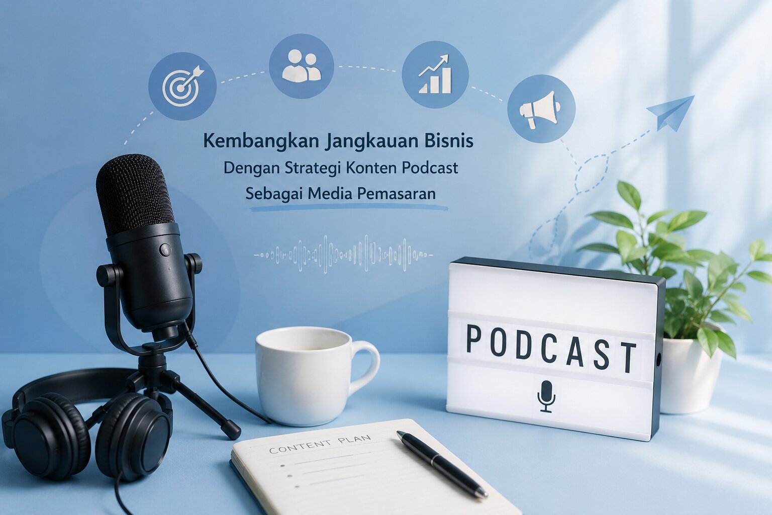 Strategi Konten Podcast untuk Pemasaran Bisnis 2026 dalam Meningkatkan Jangkauan Audiens Digital