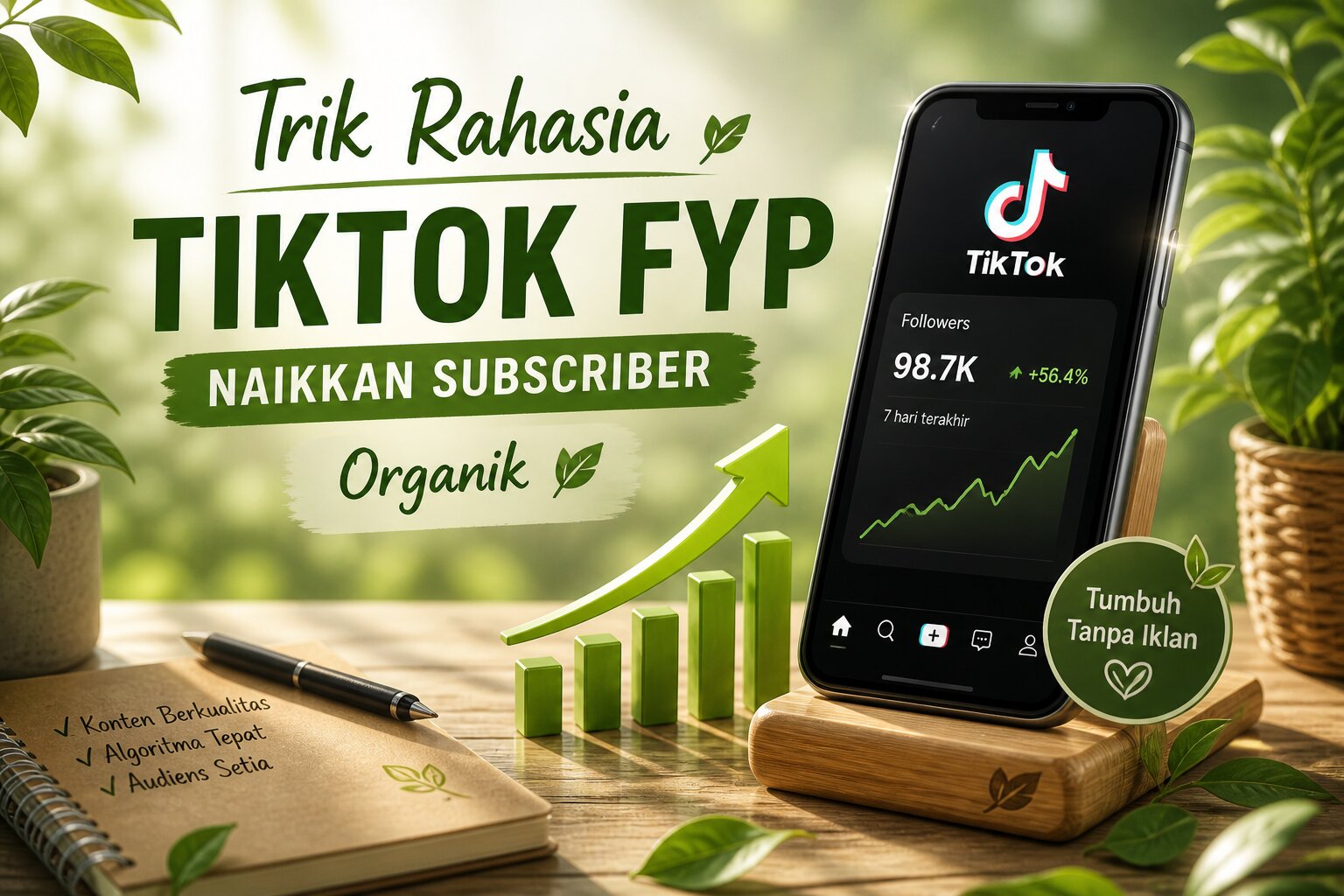 Rahasia Cara Kerja Algoritma TikTok Agar Konten Sering FYP dan Subscriber Naik Secara Organik