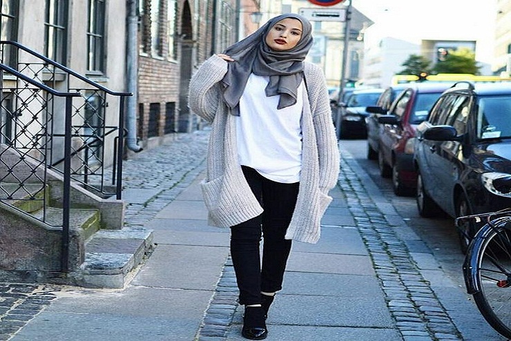 Baju Muslimah Casual Untuk Hangout 