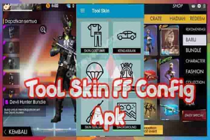 Dapatkan Berbagai Skin Menarik Dengan Aplikasi Tool Skin FF