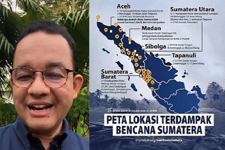 Anies Baswedan Minta Pemerintah Tetapkan Bencana Nasional Aceh demi Percepatan Penanganan