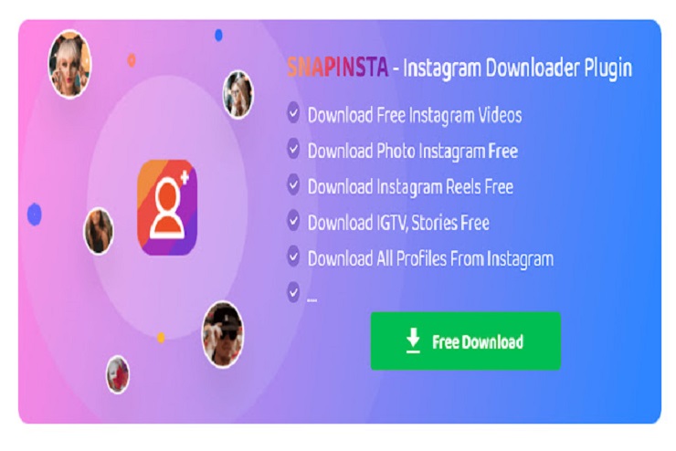 Menggunakan kembali postingan konten Instagram dengan Instagram downloader SnapInsta