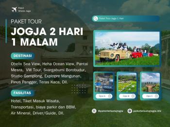 Paket Liburan Jogja 2 Hari 1 Malam Pilihan Tepat Liburan Singkat yang Berkesan